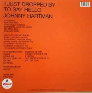 I Just Dropped By To Say Hello