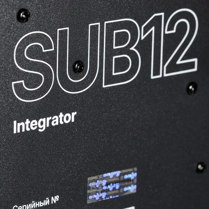 Radiotehnika Integrator SUB12 Black Matte