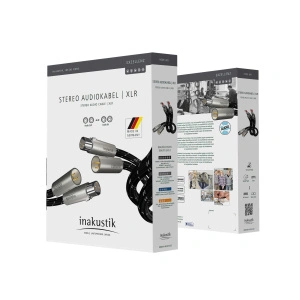 INAKUSTIK Exzellenz Stereo Cable XLR 0.75 m