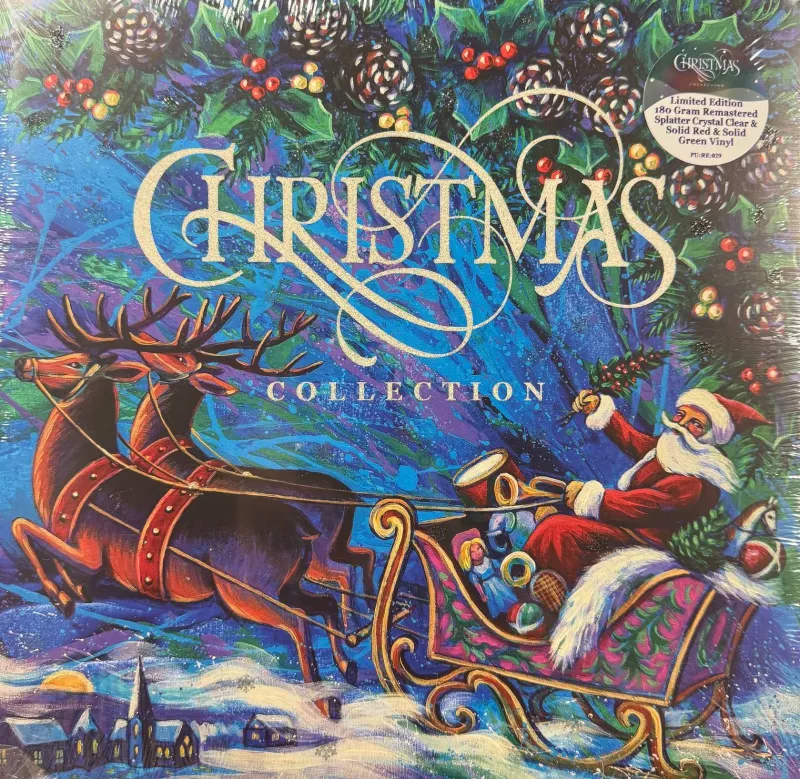 Christmas Collection: Extended Edition (Solid Red / Solid Green Splatter Crystal Clear Vinyl)