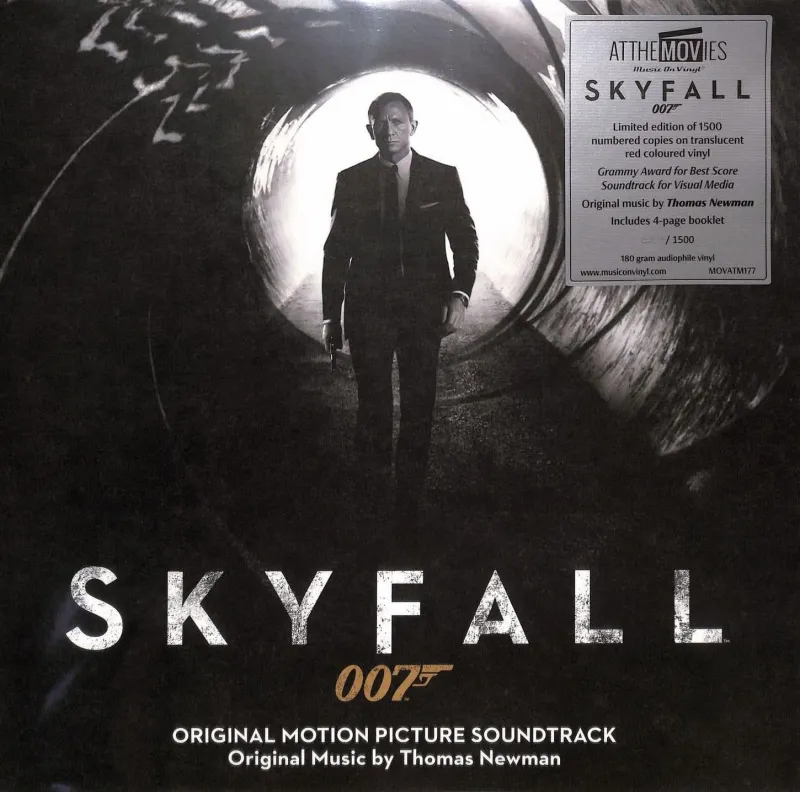 Skyfall (Original Motion Picture Soundtrack) (Translucent Red Vinyl)
