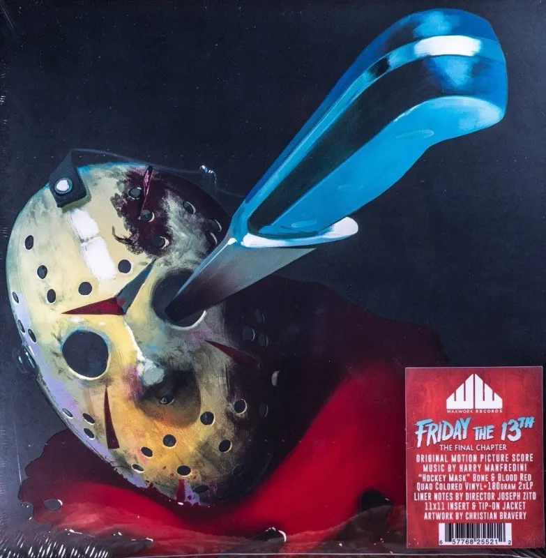 Friday The 13th: The Final Chapter (Bone & Blood Red Quad Vinyl)