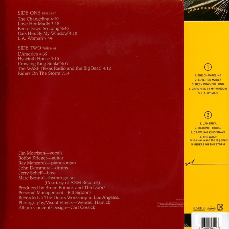 L.A. Woman (Rhino High Fidelity Obi Edition) 