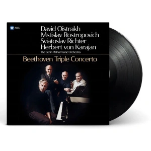 David Oistrach, Mstislav Rostropovich, Sviatoslav Richter, Herbert von Karajan, The Berlin Philharmonic Orchestra – Beethoven Triple Concerto