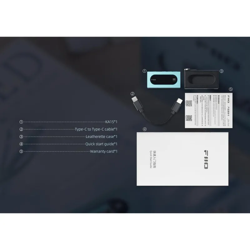 FiiO KA15 Black