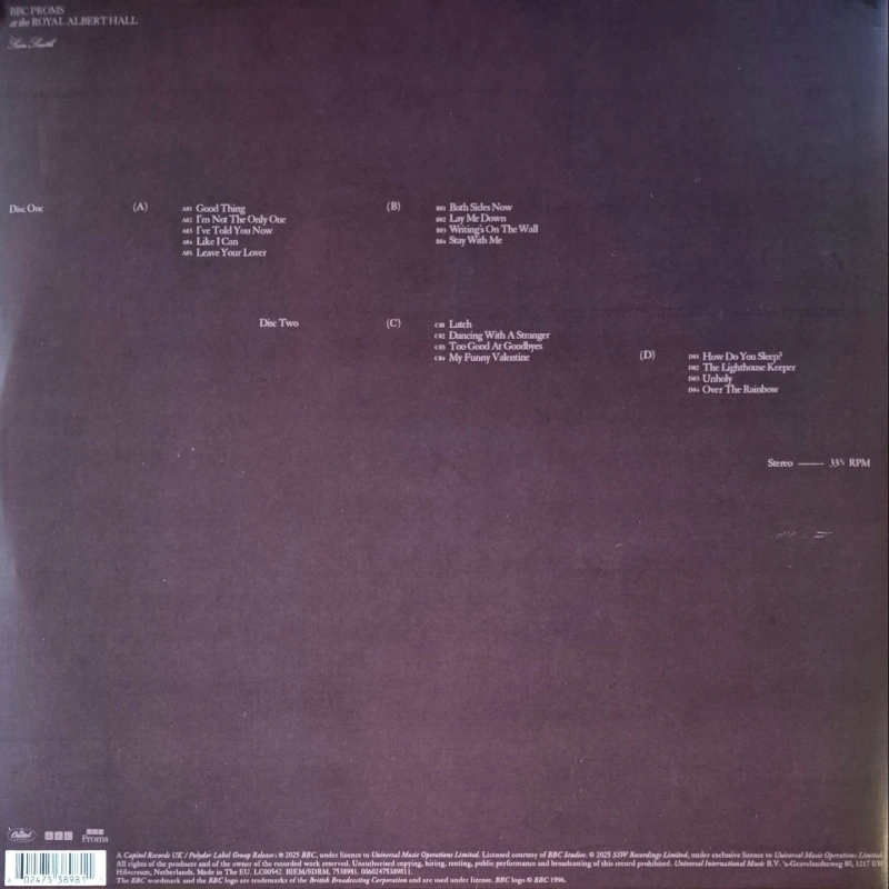 BBC Proms At The Royal Albert Hall