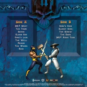 Mortal Kombat 4 (Soundtrack From The Arcade Game) (Clear with Yellow Orange Splatter Vinyl)