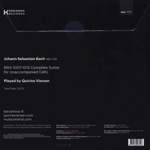 Quirine Viersen – Complete Suites For Unaccompanied Cello