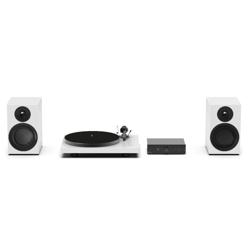 Pro-Ject Colourful Audio System E White
