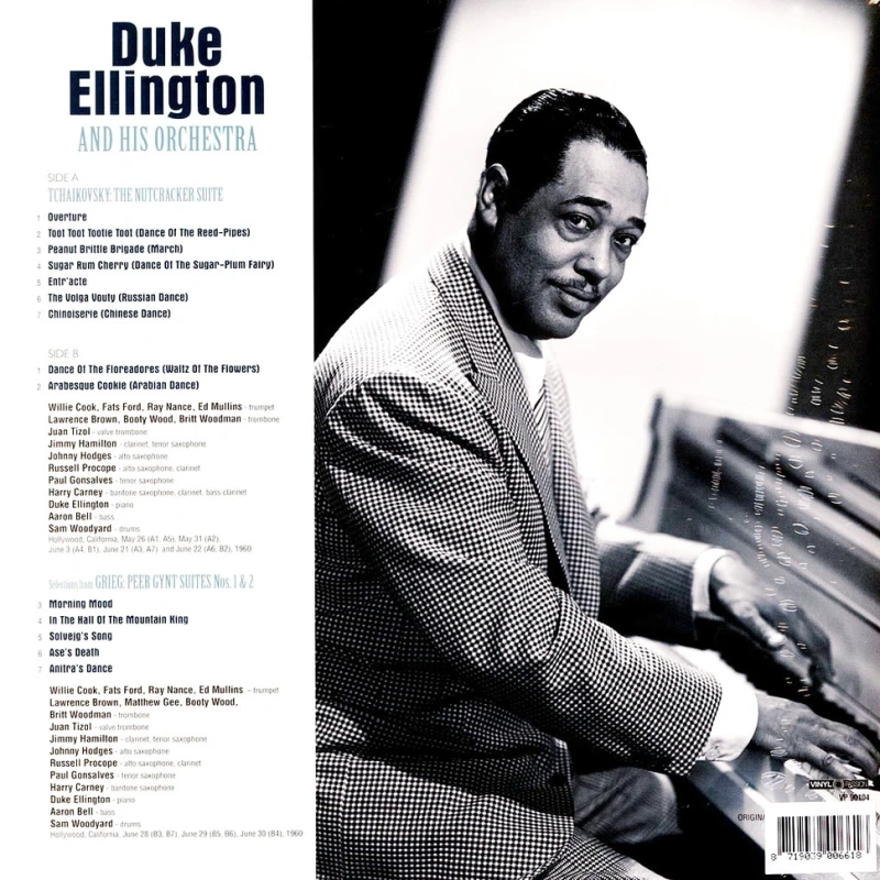 Tchaikovsky: The Nutcracker Suite / Grieg: Peer Gynt Suite Nos.1&2 (Red Transparent Vinyl)