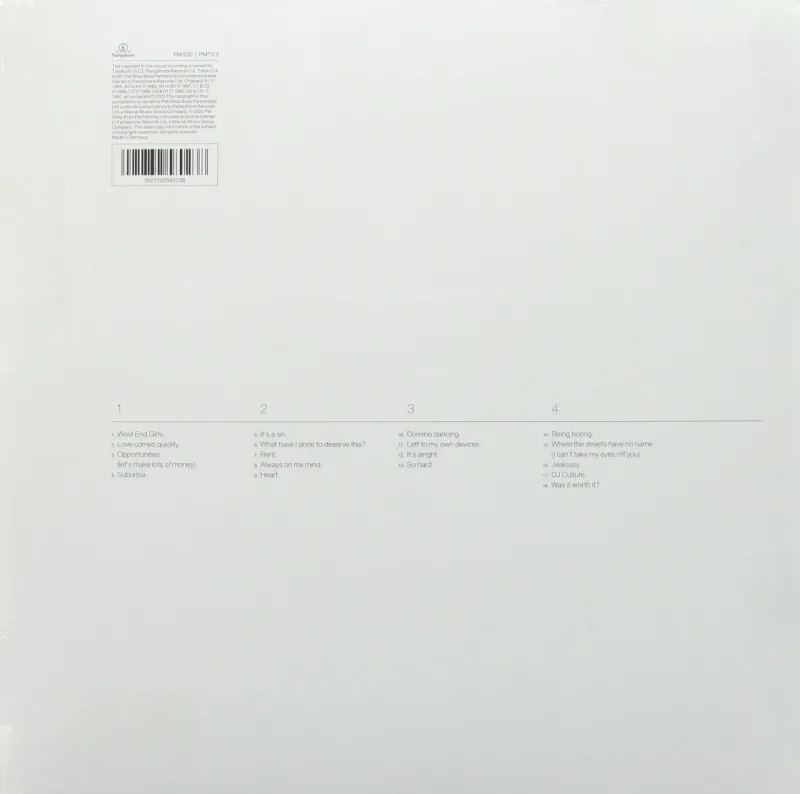 Discography (The Complete Singles Collection 1985-1991) (Transparent Blue Vinyl)