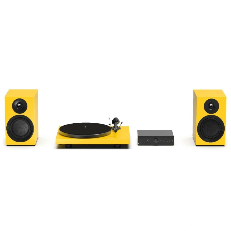 Pro-Ject Colourful Audio System E Satin Yellow