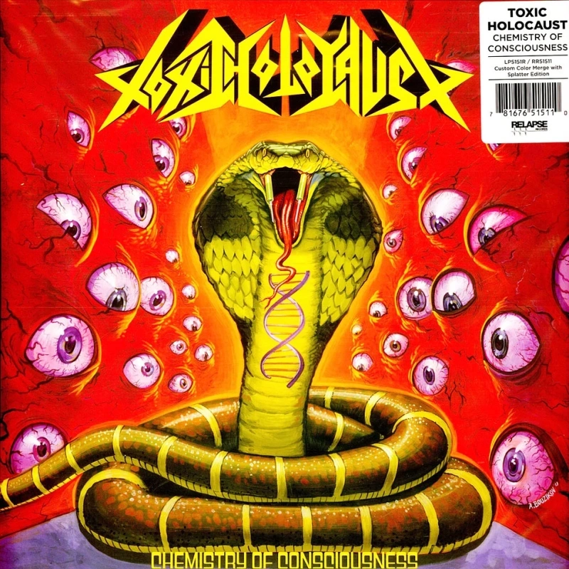 Chemistry Of Consciousness (Swamp Green & Olive Green Merge with Neon Yellow Splatter Vinyl)