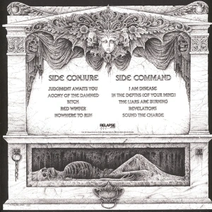 Conjure And Command (Milky Clear with Black, White & Grey Splatter Vinyl)