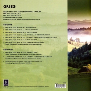 Slovak Philharmonic Orchestra, Suddeutsche Philharmonie, Nurnberger Symphoniker – Grieg: Peer Gynt Suites / Symphonic Dances