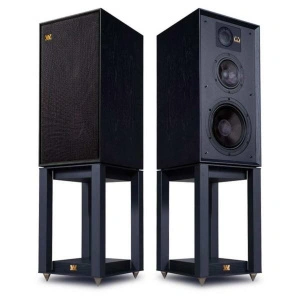 Wharfedale Linton 85th Anniversary with Stands Black Oak