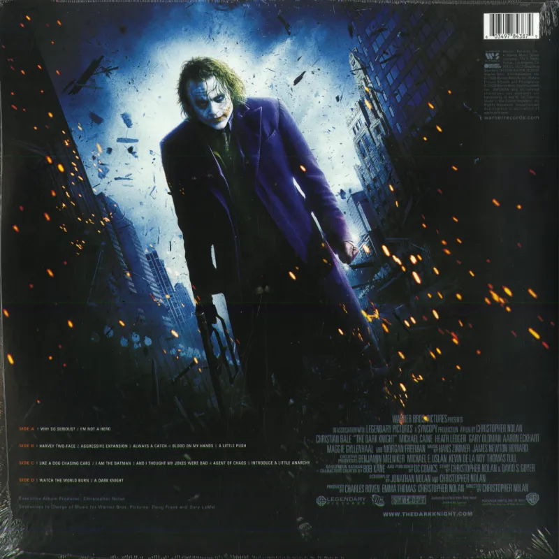 The Dark Knight (Original Motion Picture Soundtrack) (Neon Green & Violet Purple Splatter Vinyl)