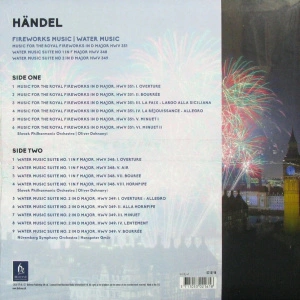 Slovak Philharmonic Orchestra, Oliver Dohnanyi, Nurnberger Symphoniker, Hanspeter Gmur – Handel: Fireworks Music / Water Music