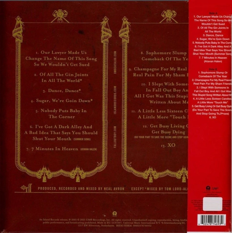 From Under The Cork Tree (Gold & Black Ice Vinyl)