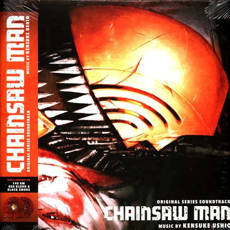 Chainsaw Man (Original Series Soundtrack) (Red Blood with Black Smoke Vinyl)