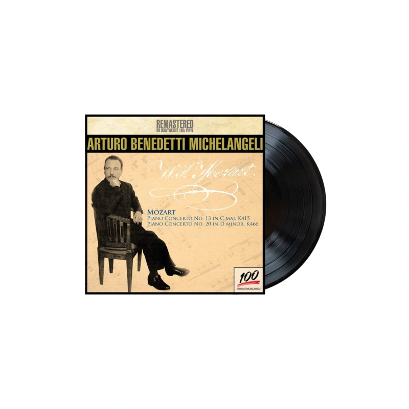 Arturo Benedetti Michelangeli – Mozart: Piano Concerto No.13 In C Major, K 415 / Piano Concerto No. 20 In D Minor, K 466