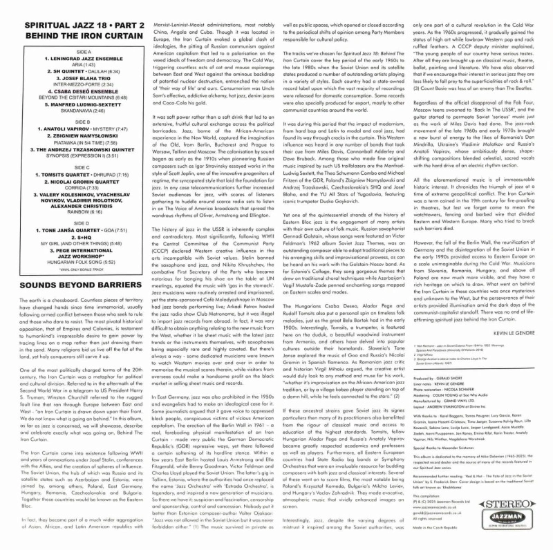 Spiritual Jazz 18: Behind The Iron Curtain, Part 2 (2LP)