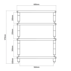 VOXmodule Cardinale B Black (4 секции)