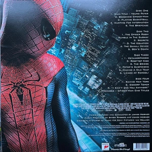 The Amazing Spider-Man (10th Anniversary Translucent Blue & Red Marbled Vinyl)