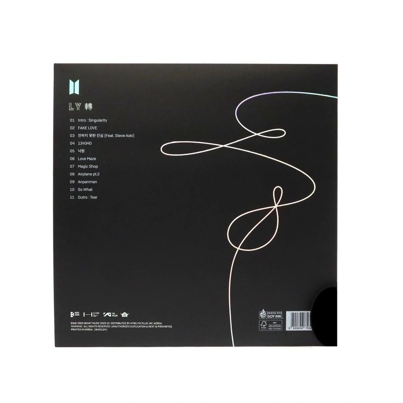 Love Yourself 轉 'Tear' (White Vinyl)