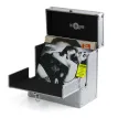 Retro Musique Alumin LP Vinyl StorageCase Silver