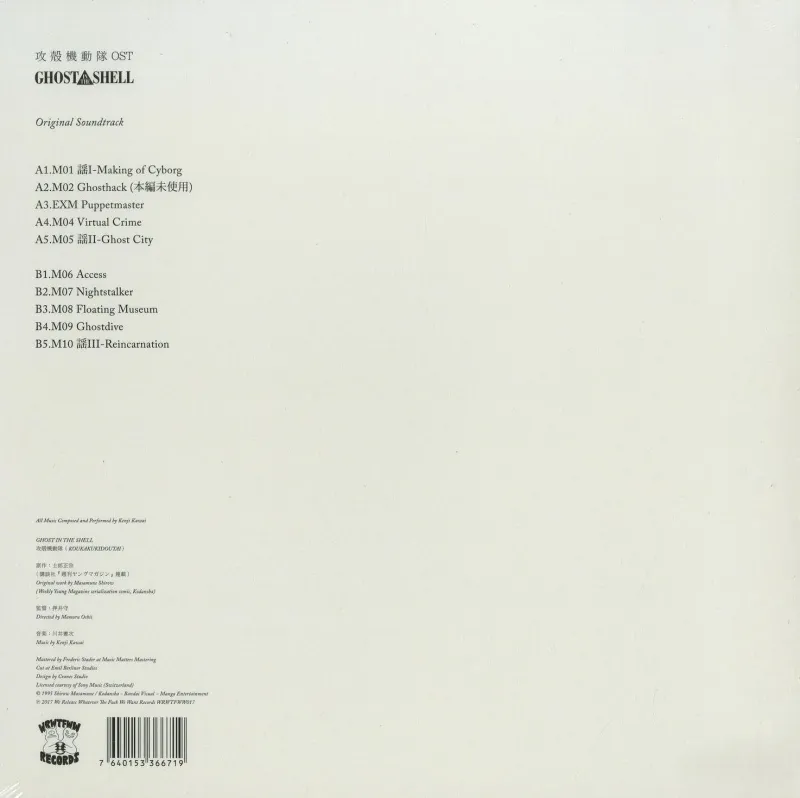 Ghost In The Shell (Original Soundtrack)