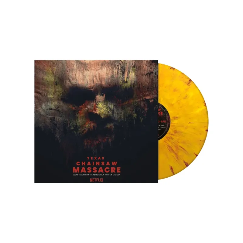 Texas Chainsaw Massacre (Original Motion Picture Soundtrack) (Sunflower And Blood Yellow with Red Marble Vinyl)