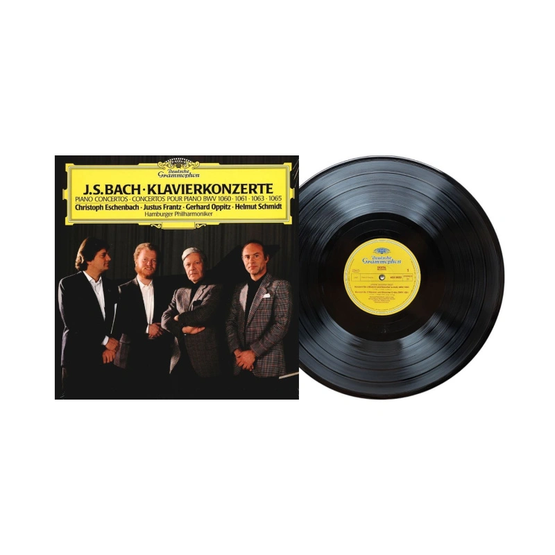 Christoph Eschenbach, Justus Frantz, Gerhard Oppitz, Helmut Schmidt, Philharmonisches Staatsorchester Hamburg – Bach: Klavierkonzerte - Piano Concertos - Concertos Pour Piano BWV 1060 - 1061 - 1063 - 1065