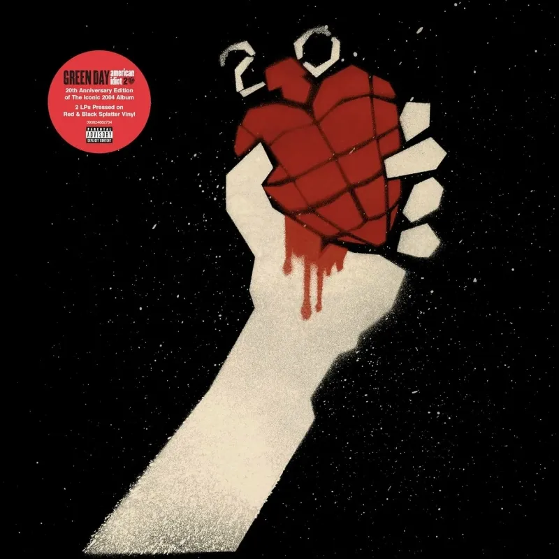 American Idiot 20 (20th Anniversary Red & Black Splatter Vinyl)