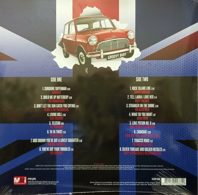 The British Invasion - 16 Groovy Hits Of The 60's