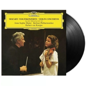 Anne-Sophie Mutter, Berliner Philharmoniker, Herbert Von Karajan – Mozart: Violin Concerto No.3 G-dur (G major) KV 216, No.5 A-dur (A major) KV 219