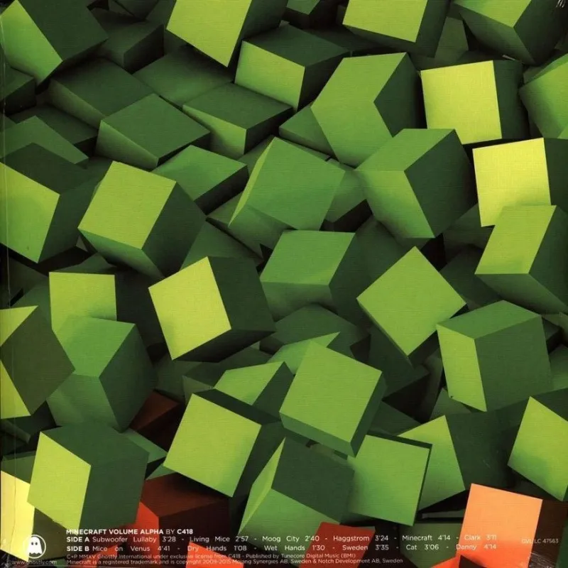 Minecraft Volume Alpha (Green Transparent Vinyl)