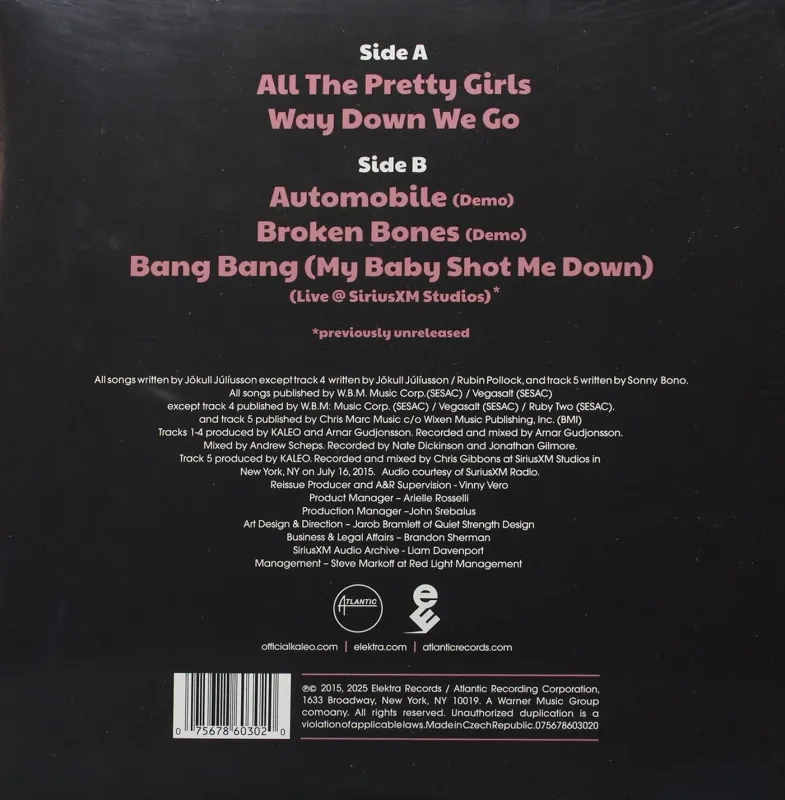 All The Pretty Girls Ep (Raspberry Marble Vinyl)