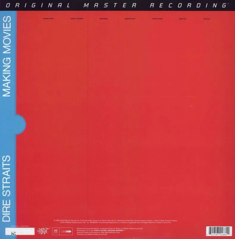 Making Movies (MoFi Special Edition)