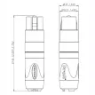 RCA Neutrik NF2C-B/2