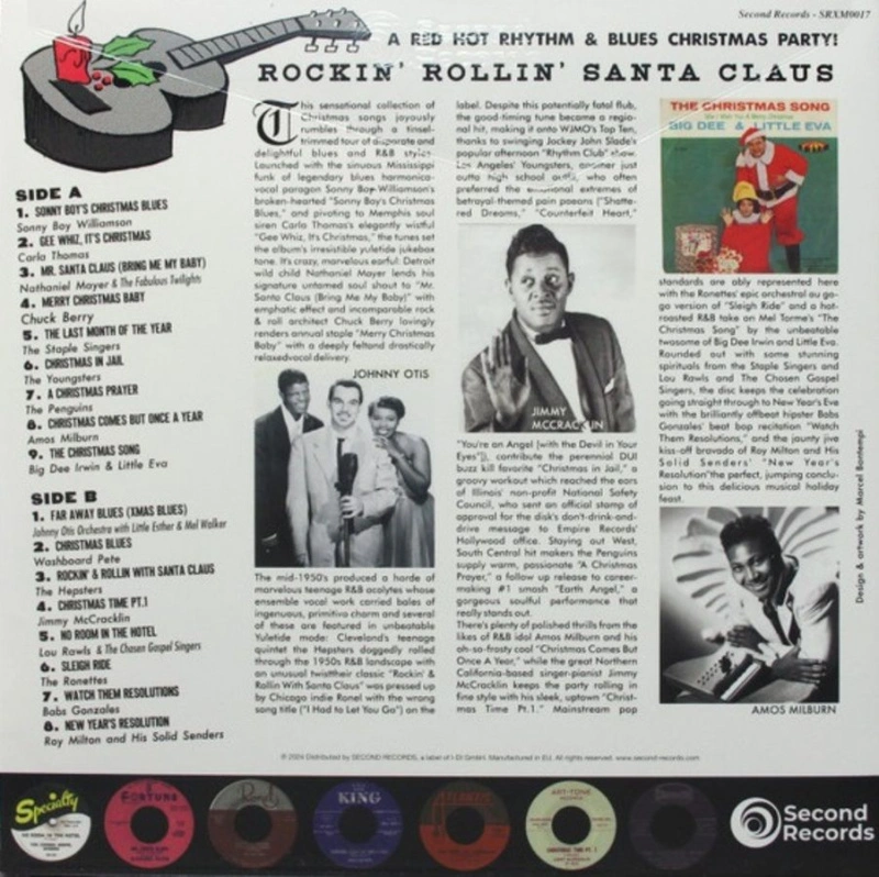 Rockin' Rollin' Santa Claus (Green Vinyl)