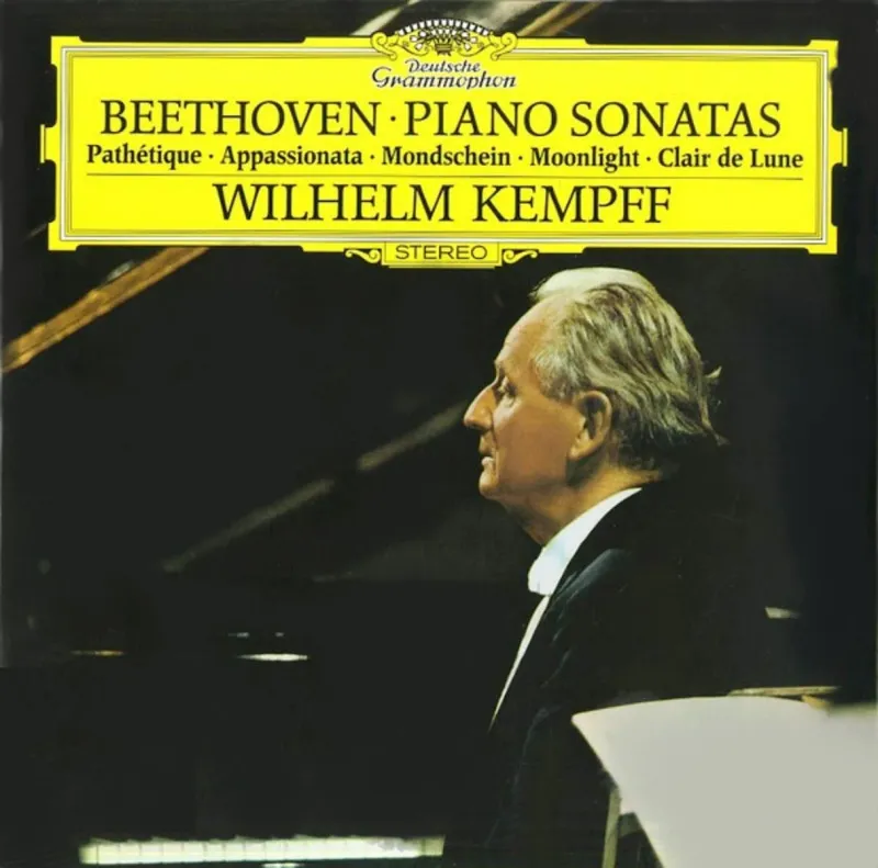 Wilhelm Kempff – Sonaten Nr. 8  "Pathétique" , Nr. 14 "Mondschein", Nr. 23 "Appassionata"