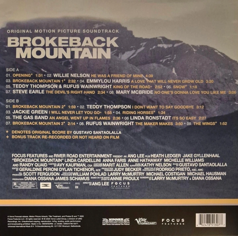 Brokeback Mountain (Original Motion Picture Soundtrack) (20th Anniversary Special Edition)