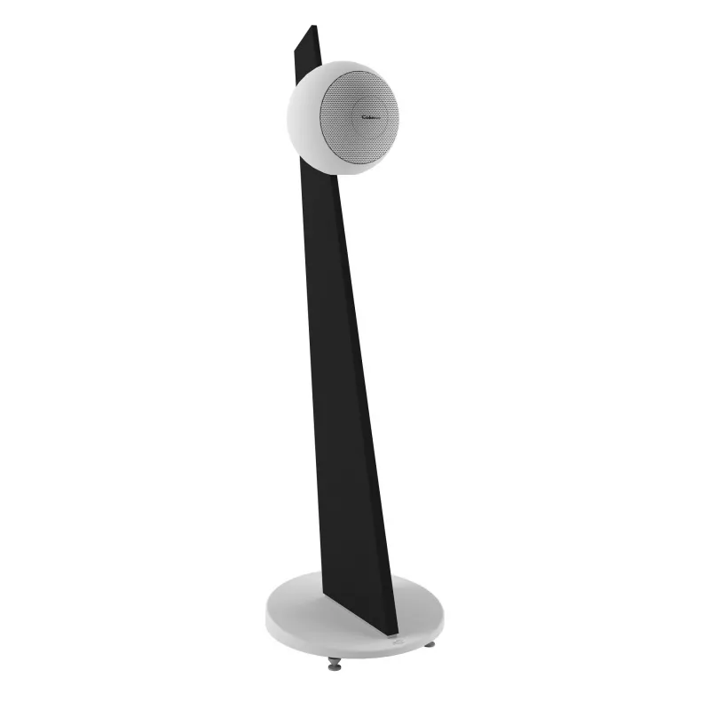 Cabasse Riga 2 On-stand Black Stand/White