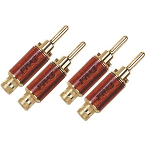 Dali Bananas/Wooden BOX GOLD/WOOD (4 pcs)