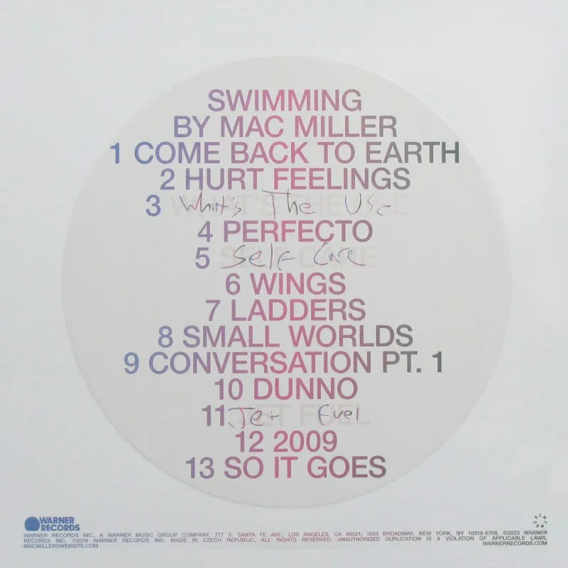 Swimming (5th Anniversary)