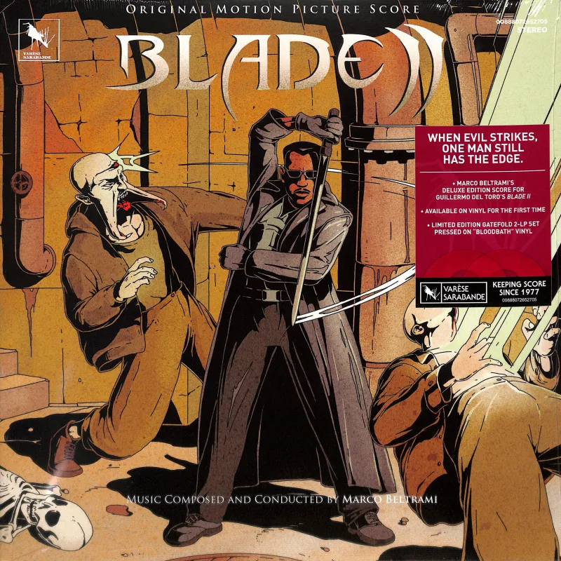 Blade II (Original Motion Picture Score) (Alternative Cover Bloodbath Red Transparent Vinyl)
