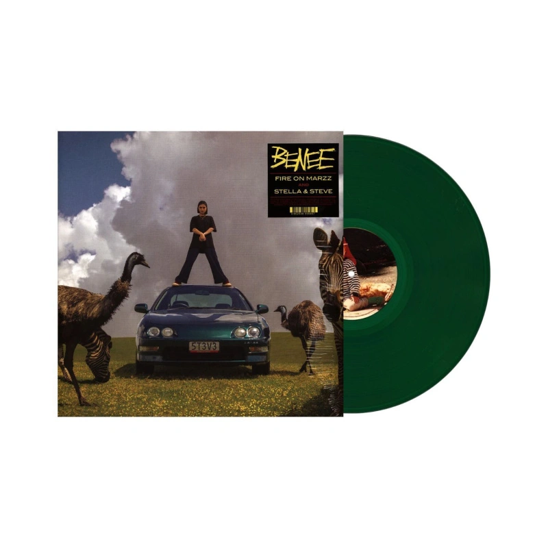 Fire On Marzz / Stella & Steve (Green Translucent Vinyl)