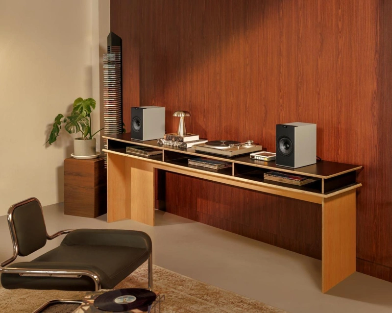 KEF CODA W Nickel grey