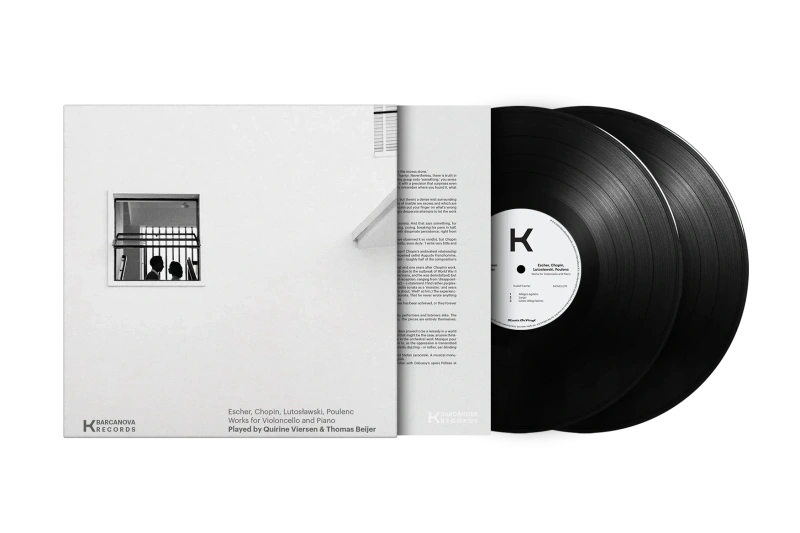 Escher, Chopin, Lutoslawski, Poulenc: Works for Violoncello and Piano